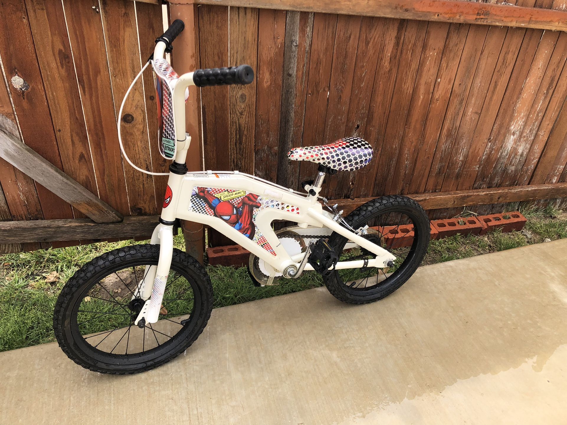 16 inch Spider-Man Bike for Kids