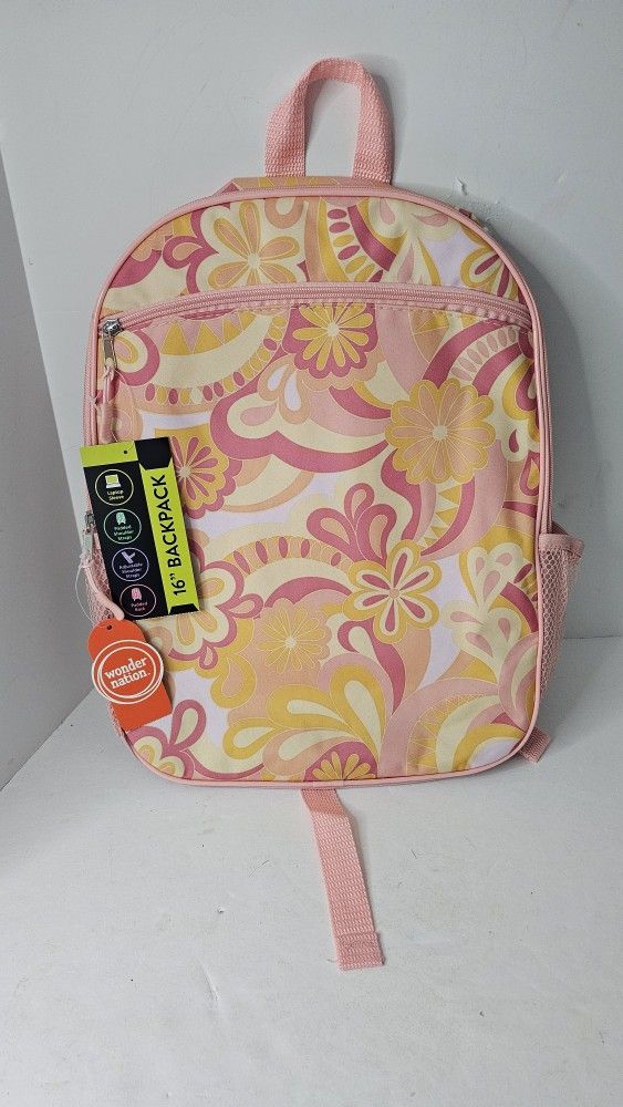 Girls 16" Wonder Nation Flower BackStreet