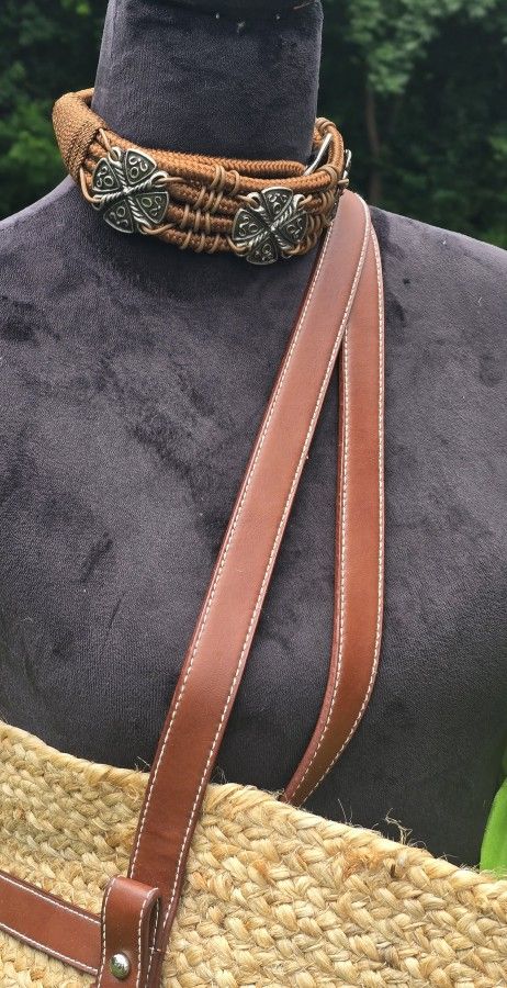 ITS A BELT!!! Re-Purposed 2 Ways 2 Wear