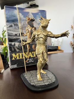 Sinbad X-plus 12” Minaton Brand New Resin Box Has Shelf Wear
