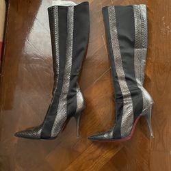 Carlos Santana Knee High Heeled Boots - Women’s size 5.5 - GREAT CONDITION 