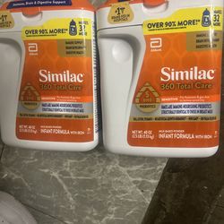 Un opened similac