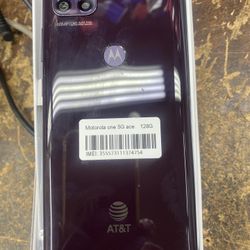 Motorolla One 5g Unlocked Cell Phone 4 Cameras 48mp