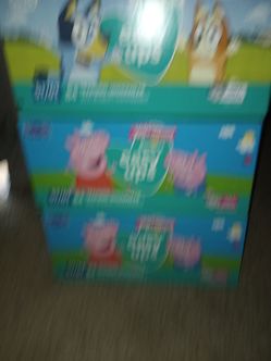 Pampers easy ups 5T 6t 84 count have three cases $25 each
