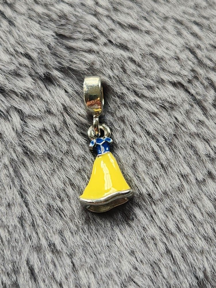NEW Princess Dress Dangle Charm. Bundle to save on shipping costs! Please check out my other charms & other numerous items listed. From a clean and