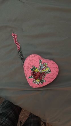 ed hardy coin purse