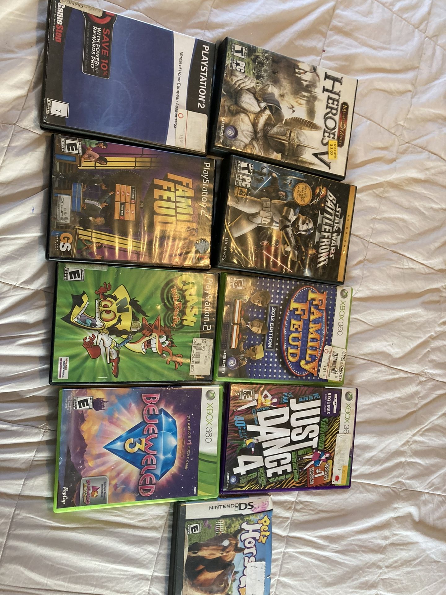 Tons Of Games All Different Systems