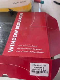 2006 Honda account window motors. Front right. Both back.