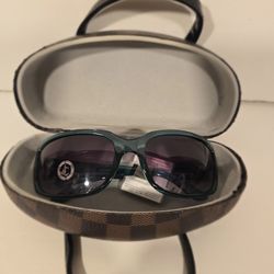 Juicy Couture Dark Mint Sunglasses With Unbranded Case (New)
