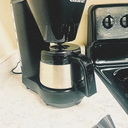 Cuisinart 5-Cup Coffeemaker w/ Stainless Steel Carafe - Great Condition, Minor Scratches