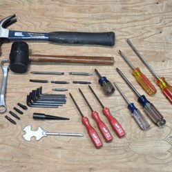 Miscellaneous hand tools 31 pcs