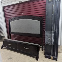 Queen Sz Bed Frame Set