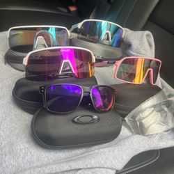 Bundle of 5 pairs of Oakley’s
