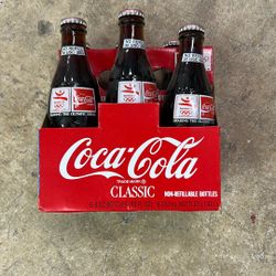 BARCELONA 6 PACK OF COKE BOTTLES 1992. 