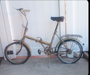 Bike Raleigh Twenty Rare 1970 Folder 3 Speed English Bike