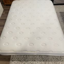 Full Size Mattress, Box Spring And Frame 