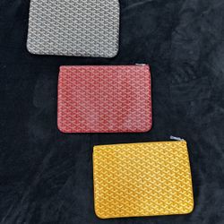  Goyard Goyardine Senat MM clutch bag