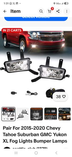 15 - 18 CHEVY TAHOE FOG LIGHTS NEW