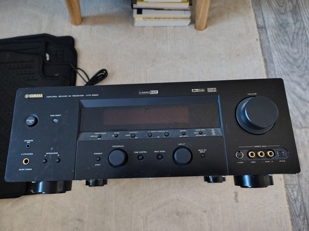 Yamaha HTR-5860 300 Watt Amp With Remote