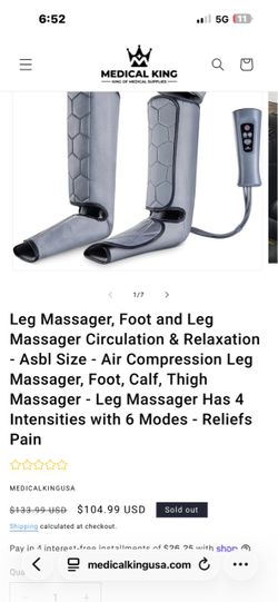 Medical King Leg & Feet Massager