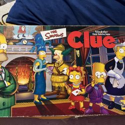 the simpsons clue