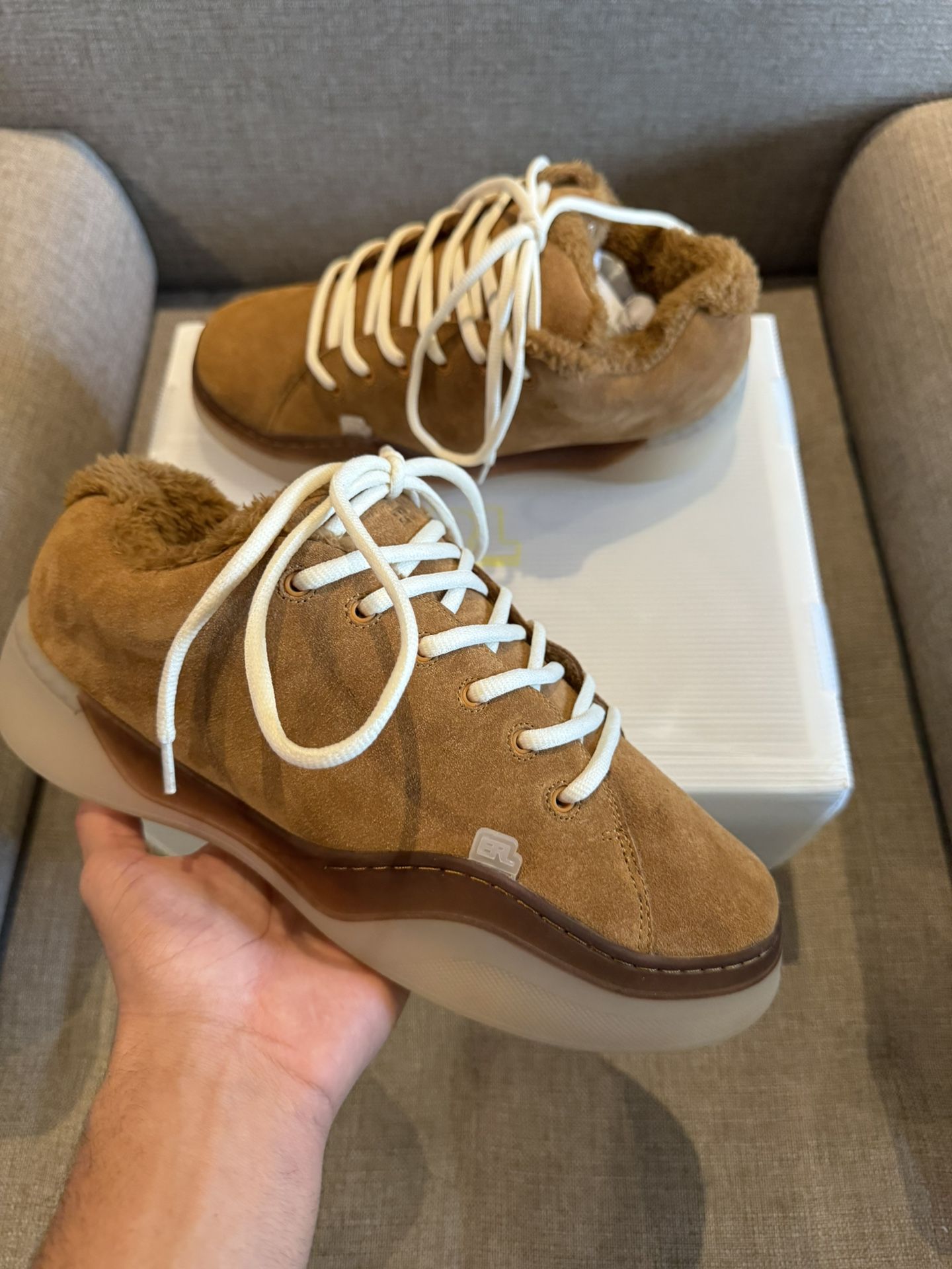 ERL Vamps Skates Brown Color Way Size 12