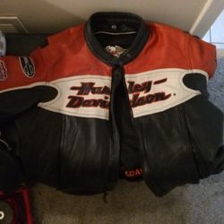 Women's Harley Davidson Genuine Leather Jacket 