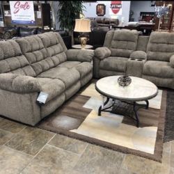 Workhorse Cocoa Reclining Living Room Set & Couch Sofa, Loveseat , Sectional , Recliner Options 