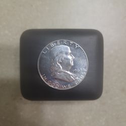 1963 Franklin Proof Half Silver Dollar 