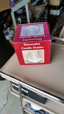 decorative candle holder