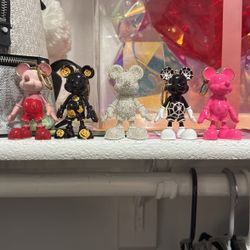 Mickey Bauble Bar Keychains 