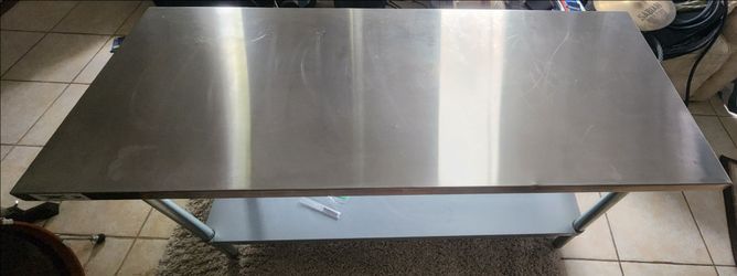 Regency Stainless Steel Work Prep Table