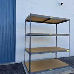 72 in W x 48 in D Steel Storage Rack Shelving Stock Supply Shelves Delivery Available