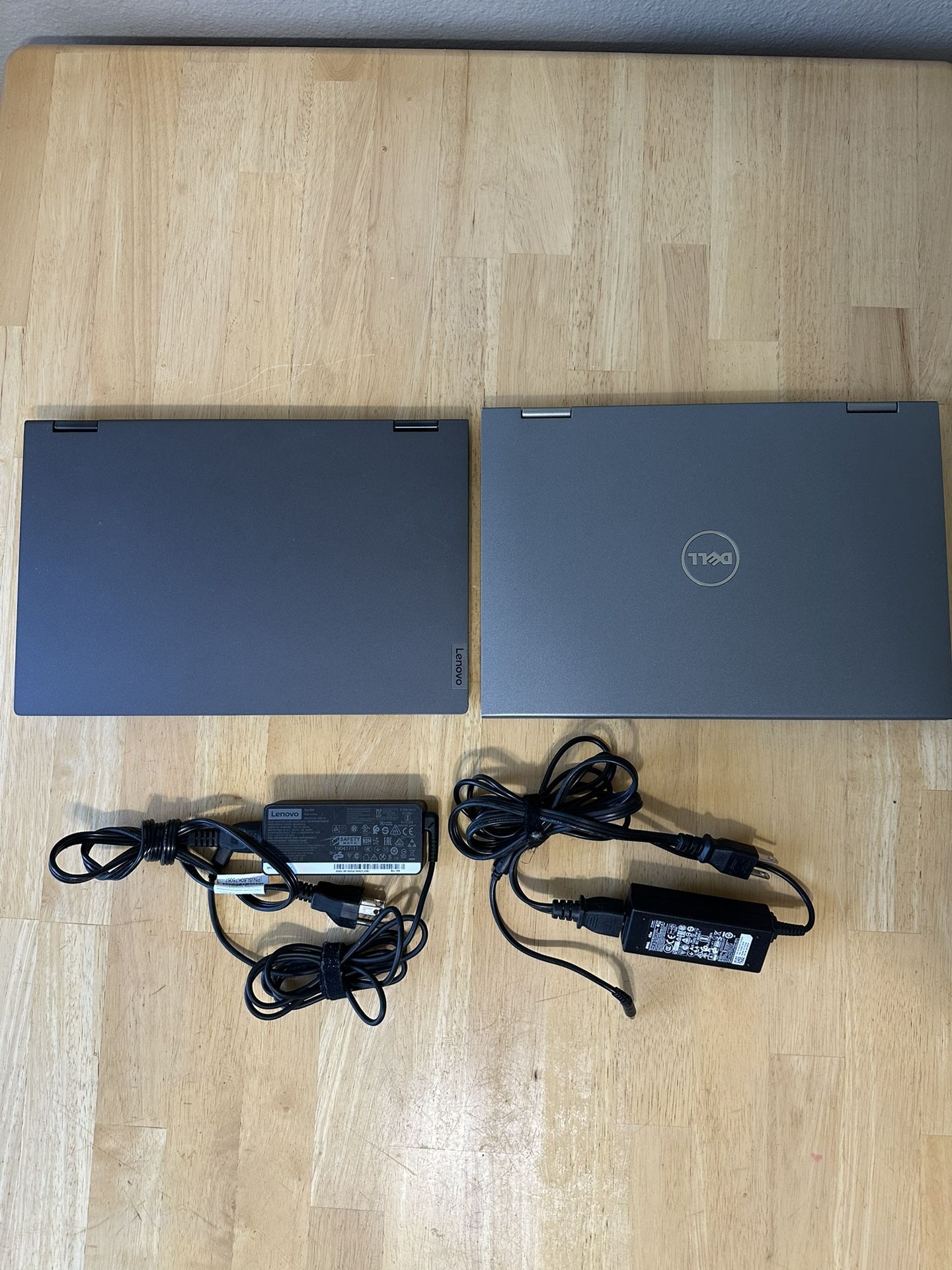 Two Laptops for Parts – Lenovo & Dell with Chargers – AS IS