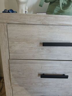 Furniture set twin bed with dressor