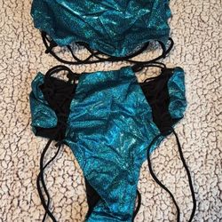 Milpeny Two-Piece Rave Suit