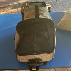 Wheeled Pet Carrier, And Backpack