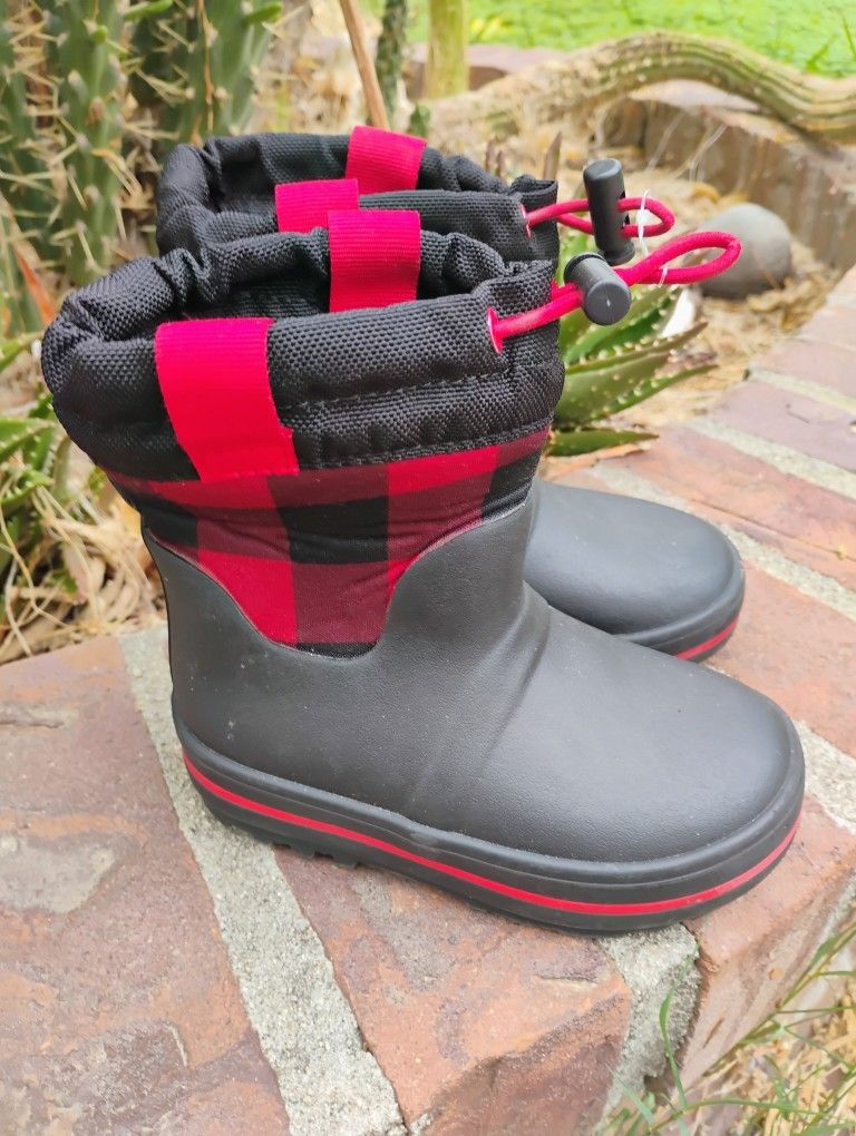 New Cat And Jack Rain Boots Sz 8 C