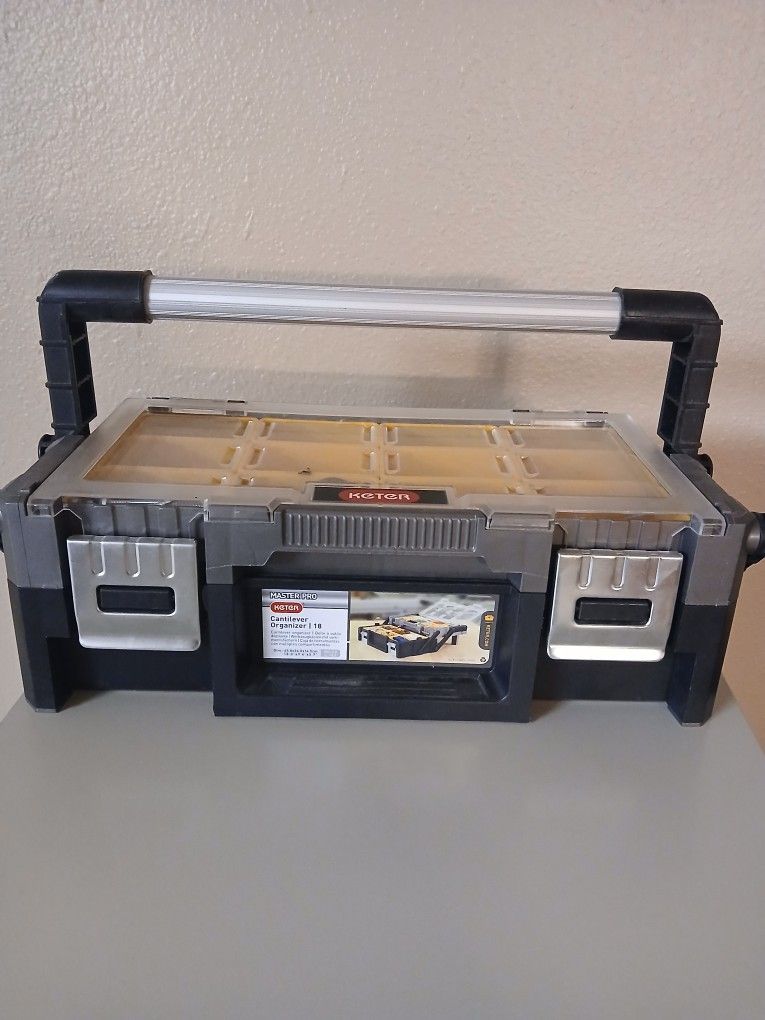 Keter Master Pro 18-inch cantilever organizer toolbox (Container Only!!)