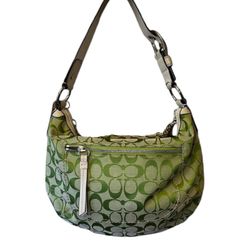 Vintage Y2K COACH Green Signature C Soho Hobo Bag for Sale in