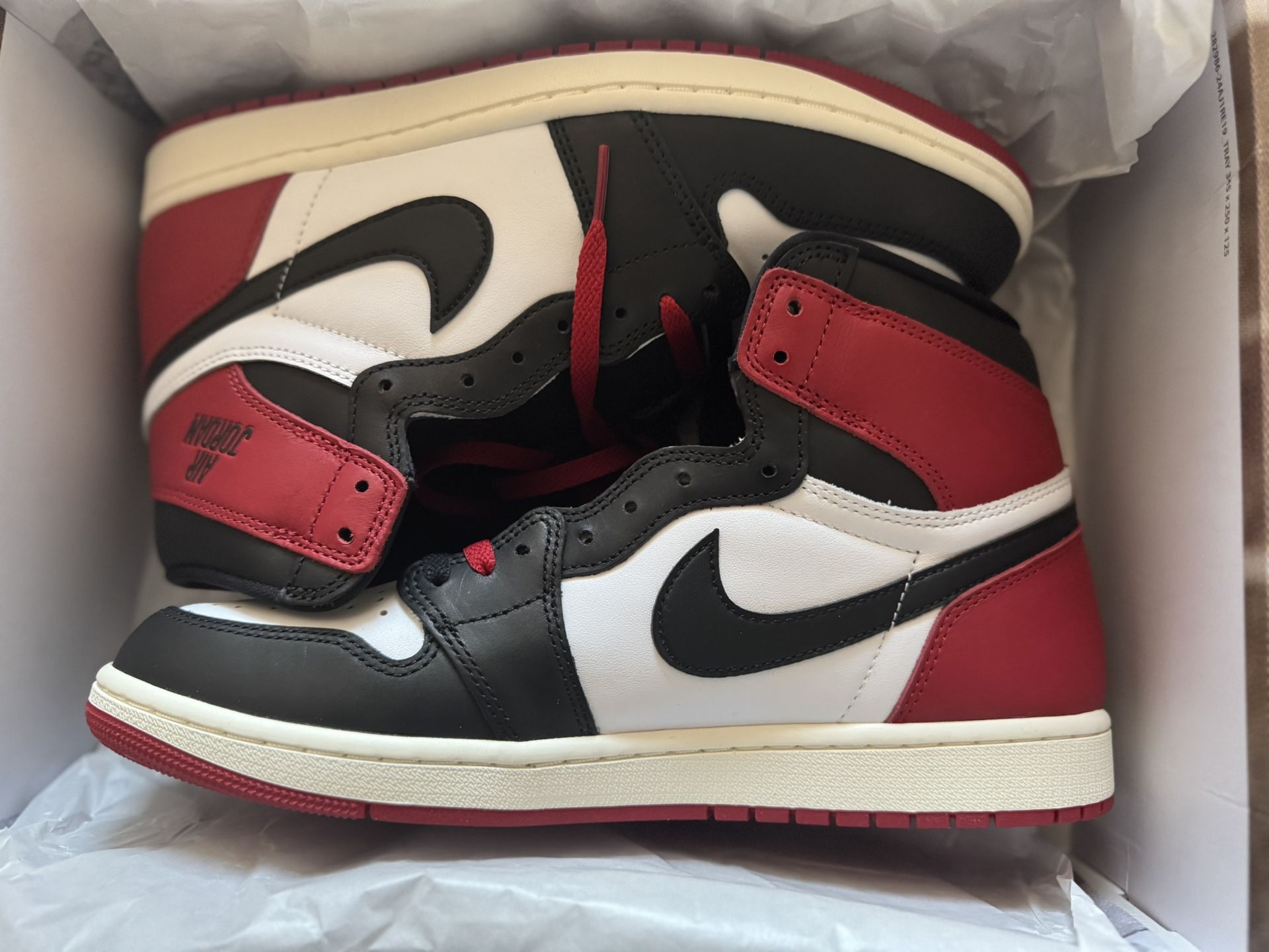 Jordan 1 Black Toe Reimagined Size 11