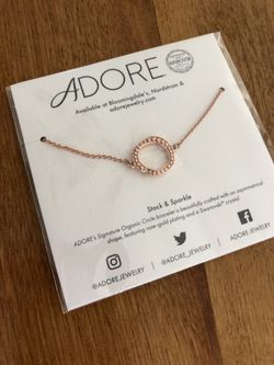 Brand new Rose Gold Adore bracelet