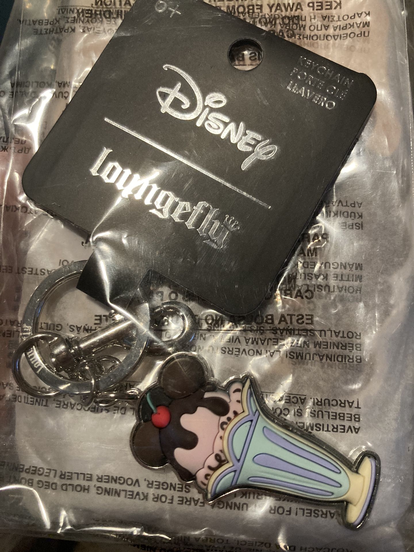 Loungefly Disney Keychain