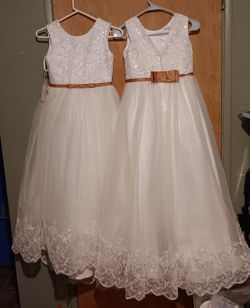 2 BEAUTIFUL Little GIRL DRESSES