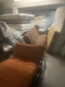 A Set Of Futons For Sale Heavy Duty Nice And Comfortable Matching Set Chase Lounge Chair/Twin Full-Size/Mini Sofa