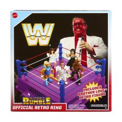 Wwe Retro Ring And Figures 