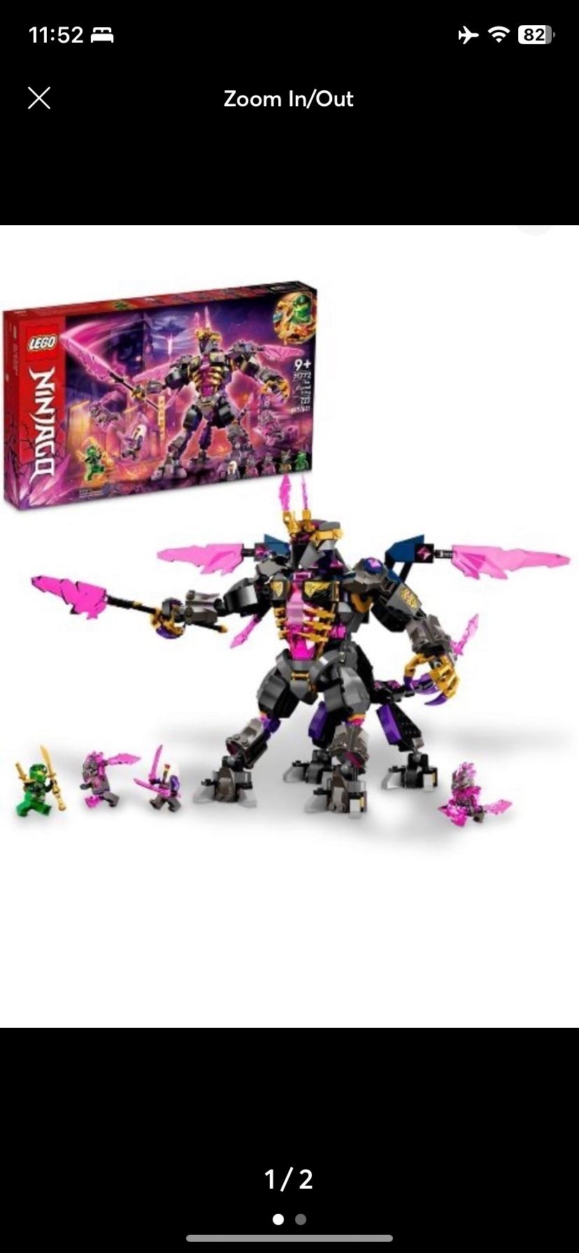 NEW LEGO 71772 Ninjago The Crystal King