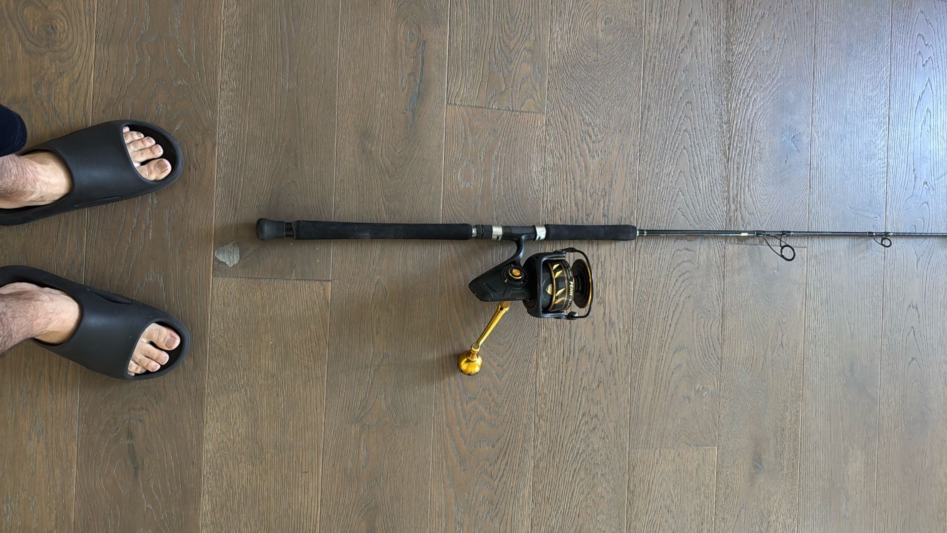 Heavy Ocean Spinning Rod