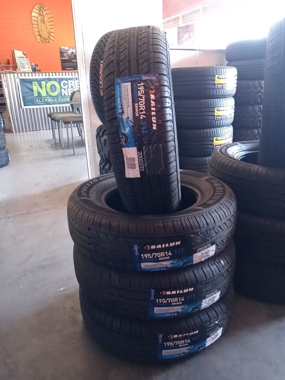 195/70R14 sailum new tires for Sale in Tucson, AZ - OfferUp