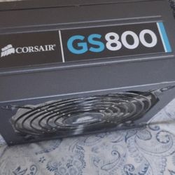CORSAIR Gaming Series GS800 800 W ATX12V v2.3 SLI Ready CrossFire Ready 80 PLUS Certified Active PFC High Performance Power Supply
